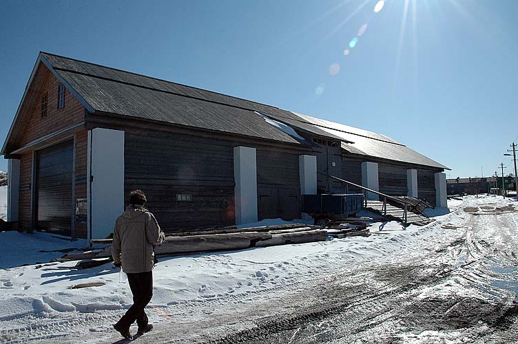 Северная часть амбара